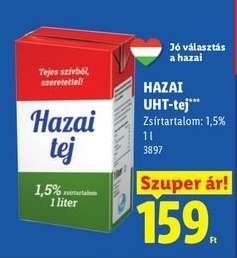 Hazai UHT tej