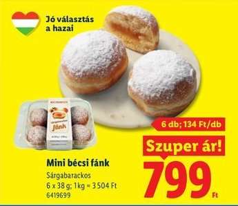 Mini bécsi fánk
