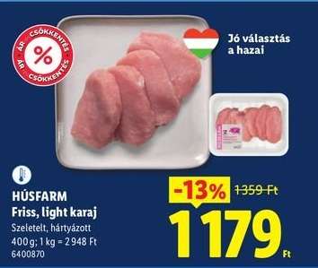 HÚSFARM Friss, light karaj