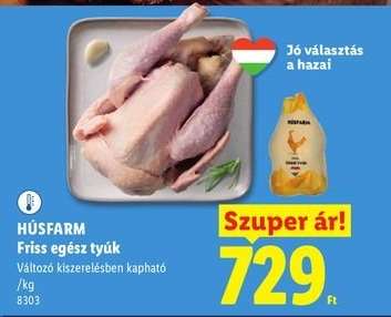 Húsfarm Friss egész tyúk
