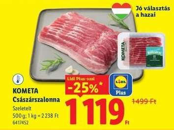 KOMETA Császárszalonna