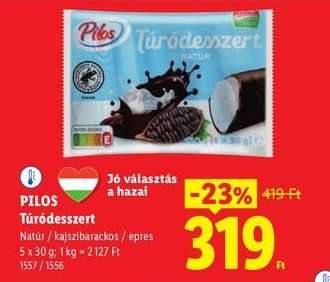 PILOS Túródesszert