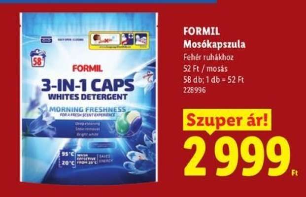 FORMIL Mosókapszula
