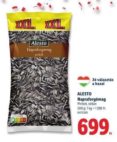 Alesto Napraforgómag
