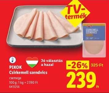 Pikok Csirkemell szendvics