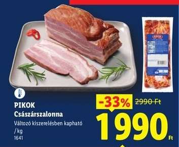 PIKOK Császárszalonna