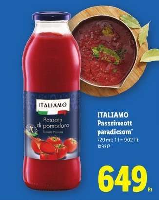 ITALIAMO Passzirozott paradicsom