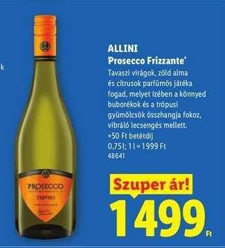 ALLINI Prosecco Frizzante