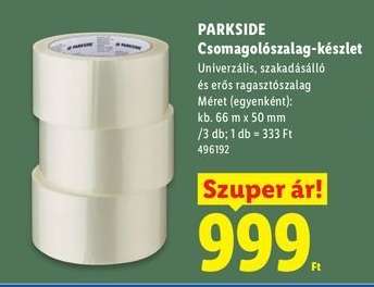 PARKSIDE Csomagolószalag-készlet