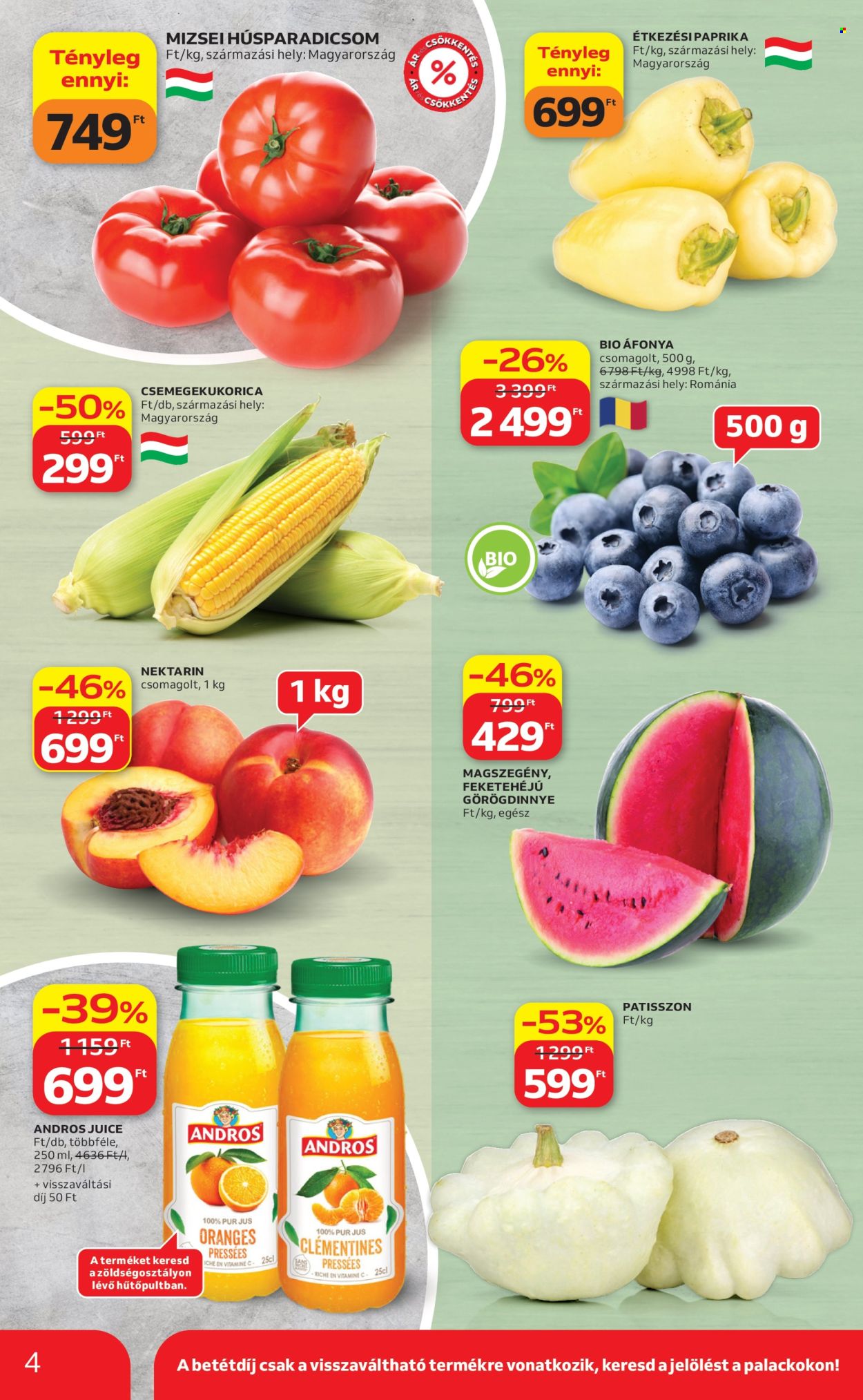 Auchan akciós újságok - 2026.06.25 - 2026.07.01. Oldal 4