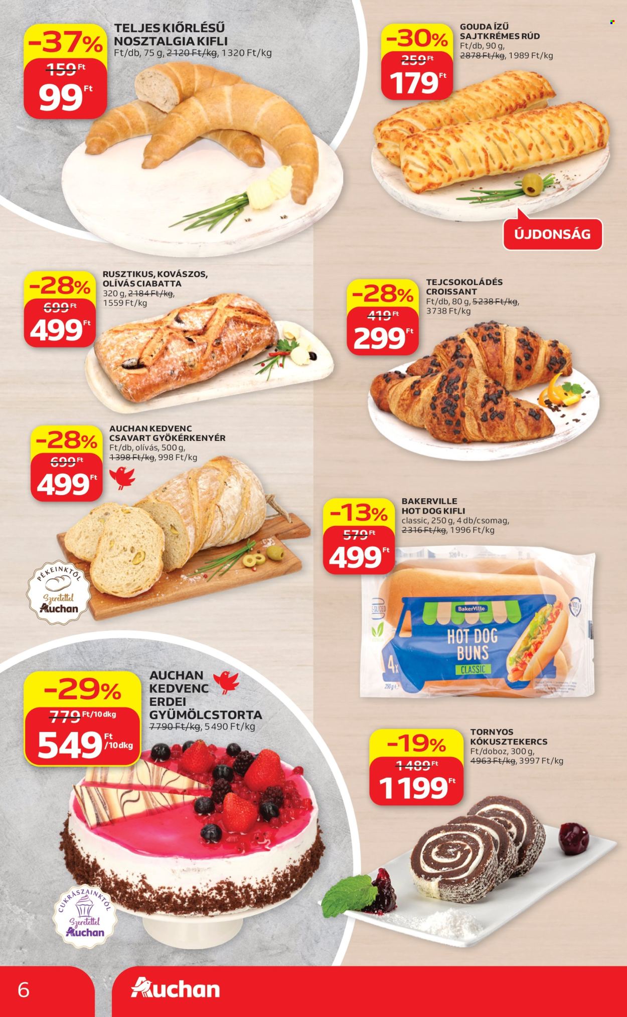 Auchan akciós újságok - 2026.06.25 - 2026.07.01. Oldal 6