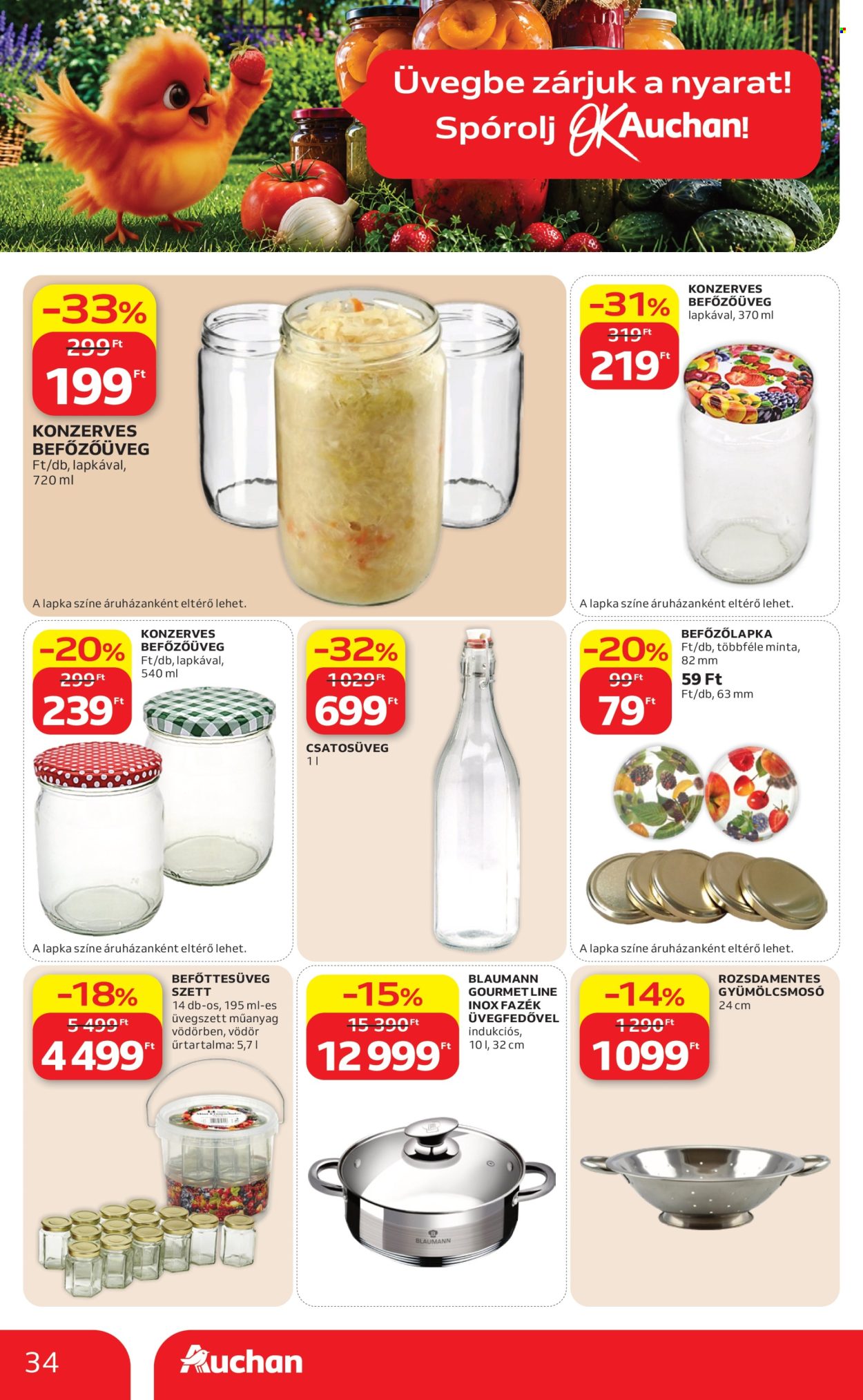 Auchan akciós újságok - 2026.06.25 - 2026.07.01. Oldal 34