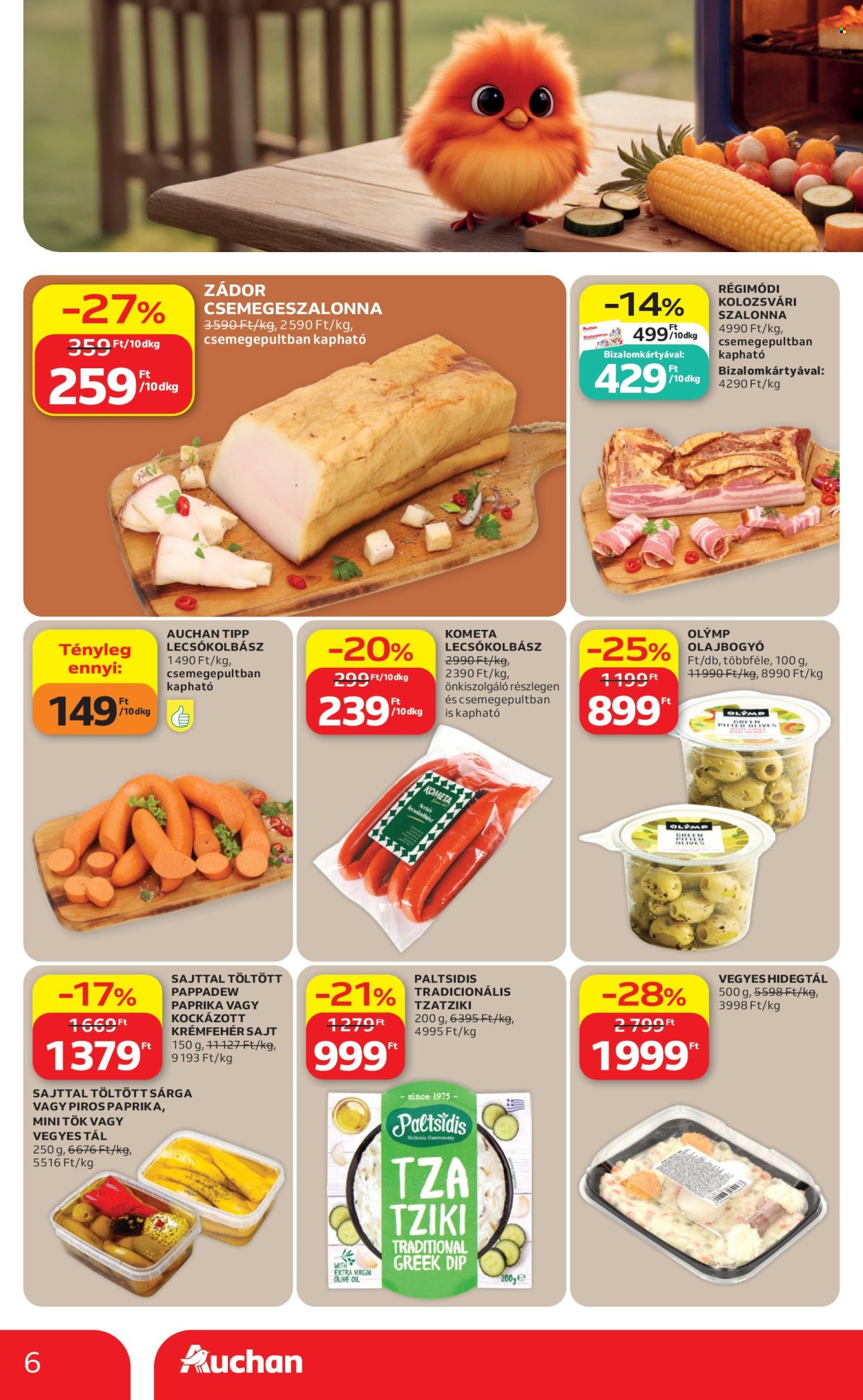 Auchan akciós újságok - 2026.06.25 - 2026.07.08. Oldal 6