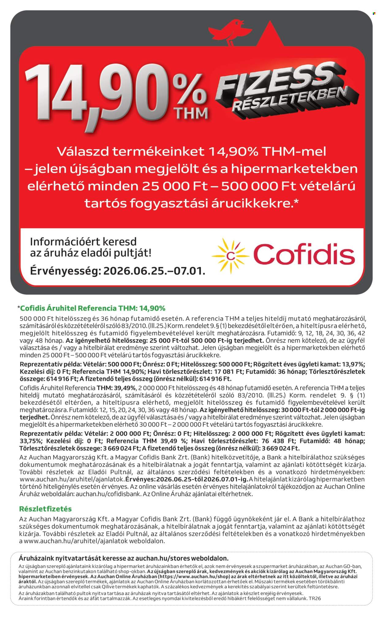Auchan akciós újságok - 2026.06.25 - 2026.07.08. Oldal 16