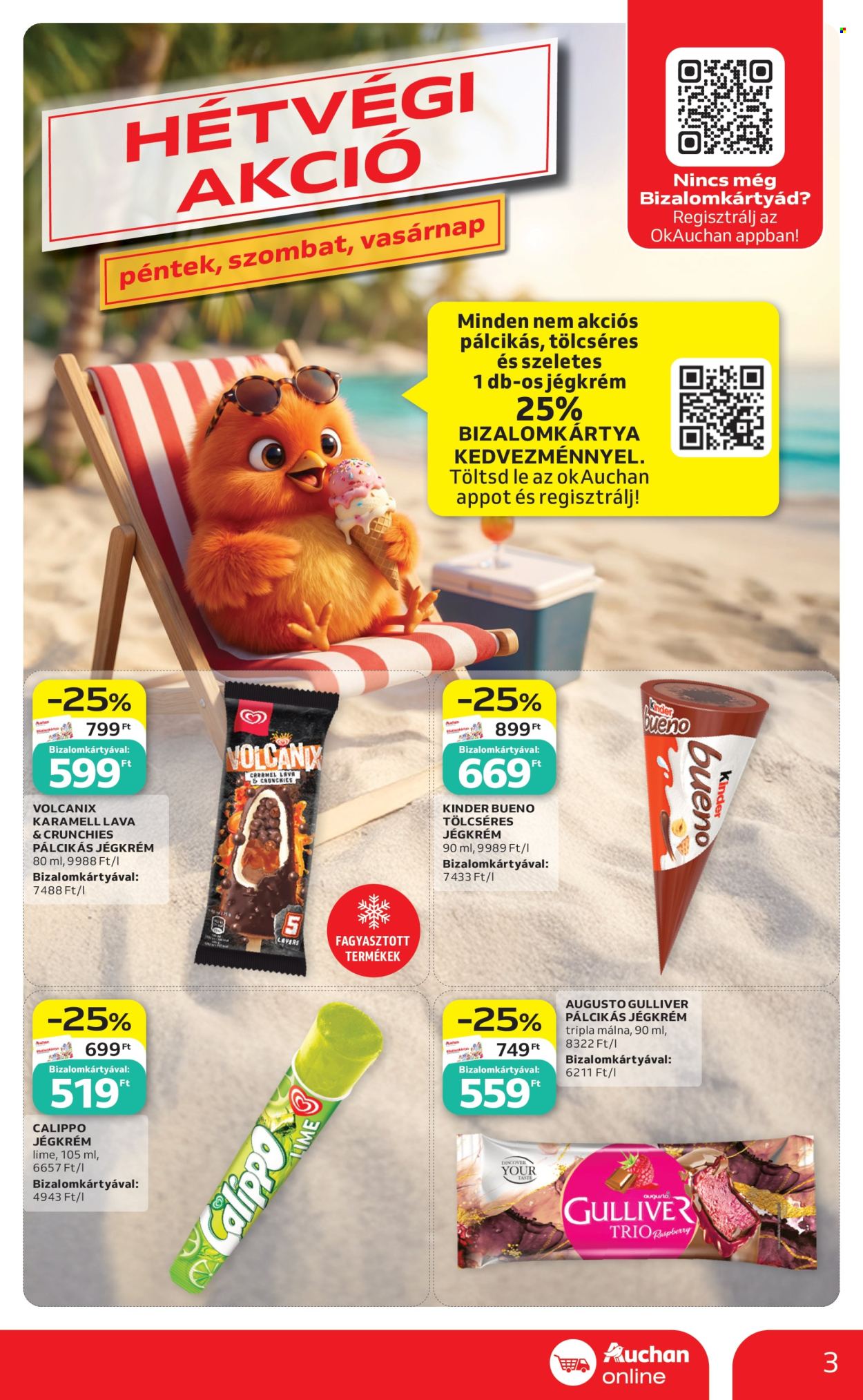 Auchan akciós újságok - 2026.06.25 - 2026.07.01. Oldal 3