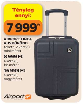 Airport Linea ABS Bőrönd