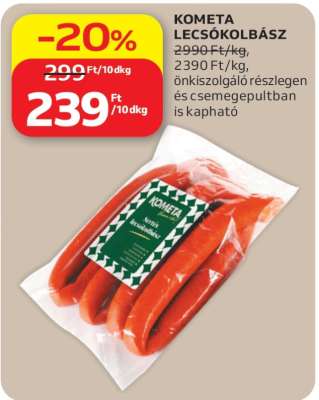 Kometa lecsókolbász