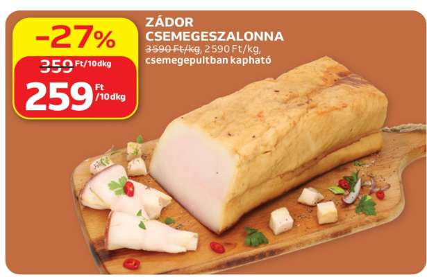Zádor Csemegeszalonna