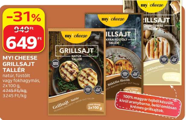 My Cheese grillsajt tallér