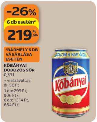Kőbányai Dobozos Sör