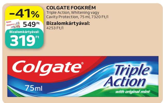 Colgate fogkrém