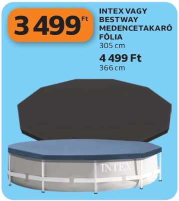 INTEX VAGY BESTWAY MEDENCETAKARÓ FÓLIA