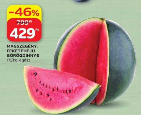 Magszegény, feketehéjú görögdinnye