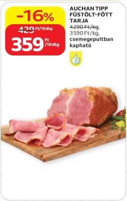 AUCHAN TIPP FÜSTÖLT-FŐTT TARJA