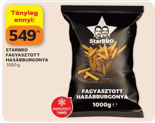 STARBRO FAGYASZTOTT HASÁBBURGONYA
