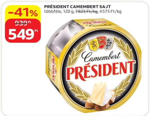 Président Camembert sajt