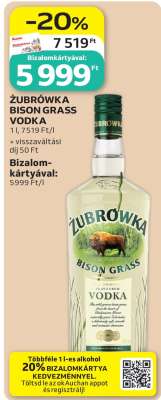 Żubrówka Bison Grass Vodka