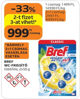 Bref WC-Frissítő
