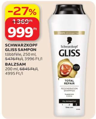 SCHWARZKOPF GLISS SAMPON