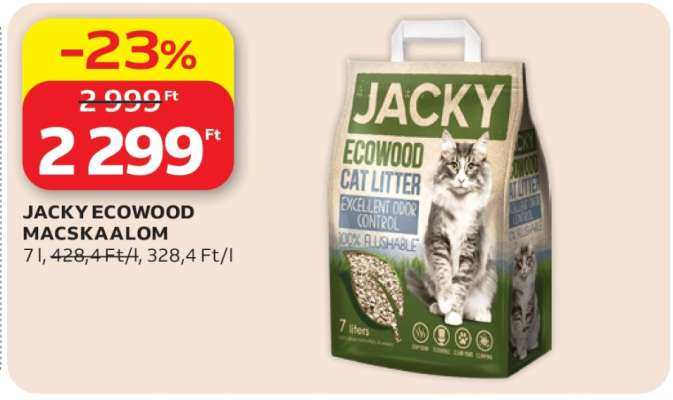 Jacky Ecowood macskaalom