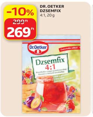 Dr. Oetker dzsemfix