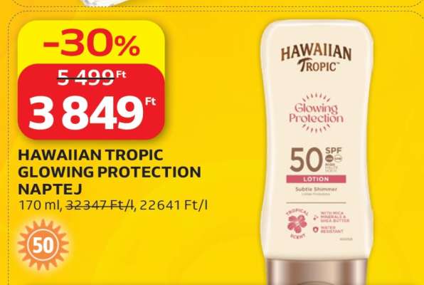 HAWAIIAN TROPIC GLOWING PROTECTION NAPTEJ
