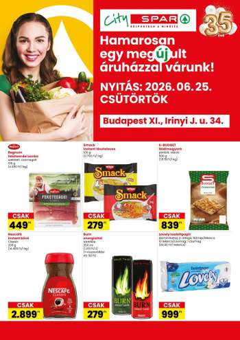 Újság SPAR Szupermarket - 2026.06.25 - 2026.07.01.