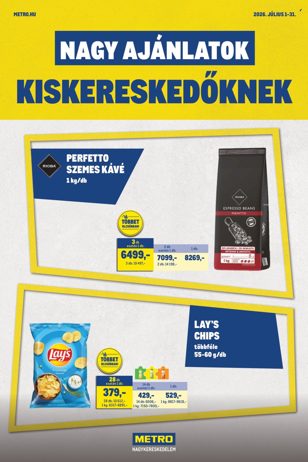 Metro akciós újságok - 2026.07.01 - 2026.07.31. Oldal 1