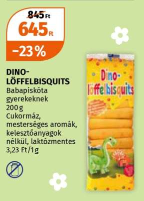 DINO-LÖFFELBISQUITS