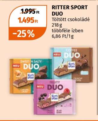 Ritter Sport Duo