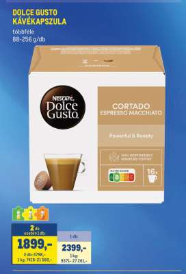Dolce Gusto Kávékapszula