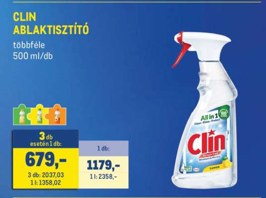 Clin ablaktisztító