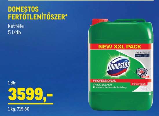 DOMESTOS Fertőtlenítőszer*