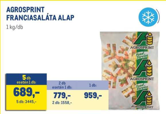 AGROSPRINT FRANCIASALÁTA ALAP