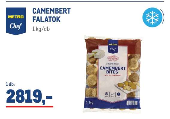 METRO Chef CAMEMBERT FALATOK