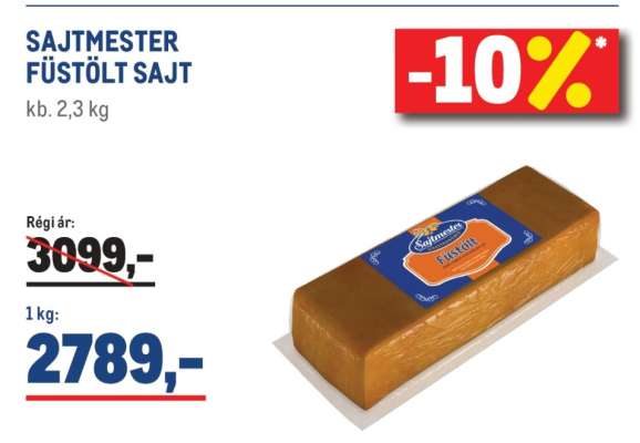 SAJT MESTER FÜSTÖLT SAJT