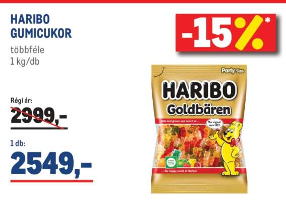 HARIBO gumicukor
