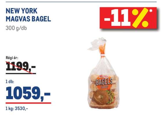 NEW YORK MAGVAS BAGEL
