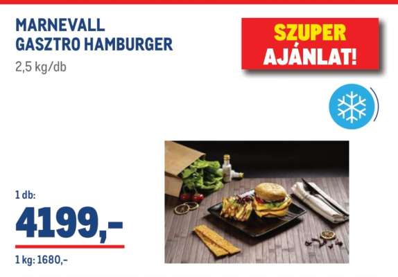 MARNEVALL GASZTRO HAMBURGER