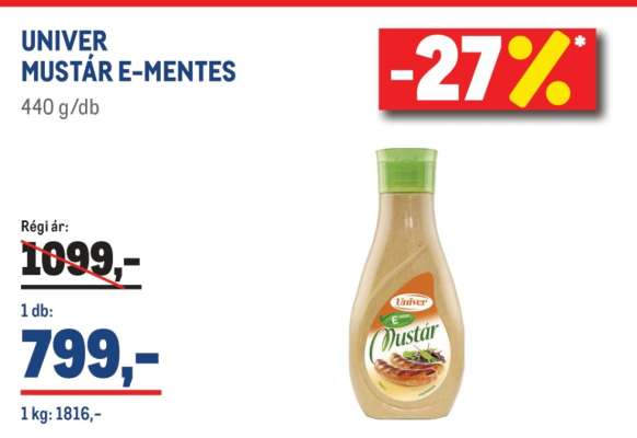 UNIVER MUSTÁR E-MENTES